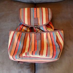 Multi-color Hobo bag / Backpack